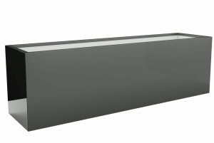 Donica prostokątna 200x50x50 z włókna szklanego