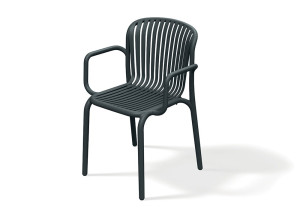 Krzesło ogrodowe z podłokietnikami Brene