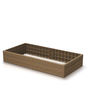 Podwyższona grządka - warzywniak 149,2 cm x 75,6 cm x 25 cm Base Woody