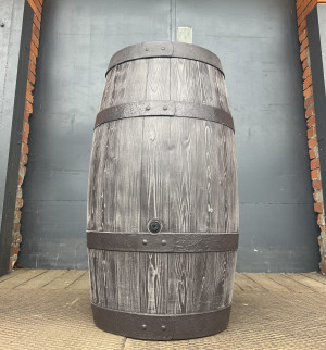 Zbiornik na deszczówkę w kształcie beczki