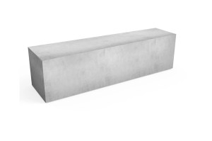 Ławka betonowa NORDIC 00 180x45x40h bez siedziska