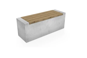 Ławka betonowa NORDIC 03 120x45x40h
