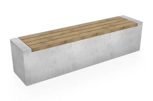Ławka betonowa NORDIC 03 180x45x40h