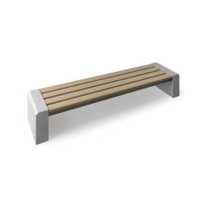 Ławka betonowa Classic 218x50x40h