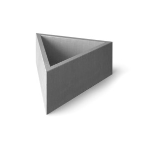 Donica betonowa Triga 150x128x70h