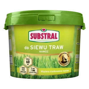 Nawóz Substral do siewu trawy 60 dni 10kg