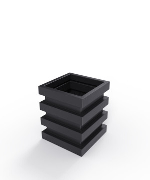 Donica Pluton | dł. 34 cm, szer. 34 cm, wys. 48 cm