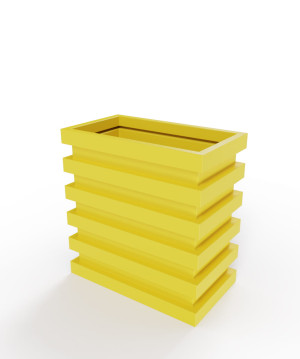 Donica Pluton | dł. 72 cm, szer. 40 cm, wys. 74 cm