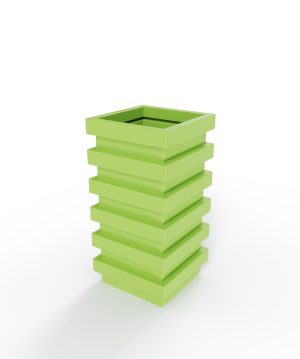 Donica Pluton | dł. 40 cm, szer. 34 cm, wys. 81 cm