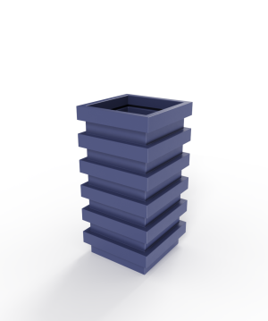 Donica Pluton | dł. 40 cm, szer. 34 cm, wys. 81 cm