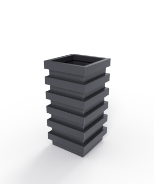 Donica Pluton | dł. 40 cm, szer. 34 cm, wys. 81 cm