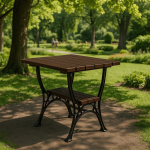 Stół ogrodowy Królewski 75x75x78h Stolbar - trwałe drewno olchowe