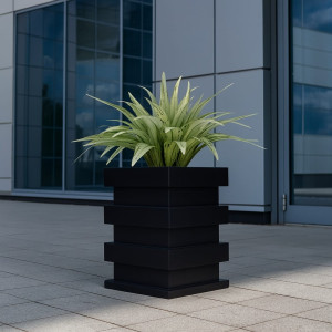 Donica Pluton | dł. 34 cm, szer. 34 cm, wys. 48 cm