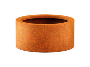 Donica metalowa – Corten CIRCULO 4 60x30x15 cm