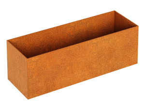 Donica Metalowa Corten RAPIDO L1 90x30x30h