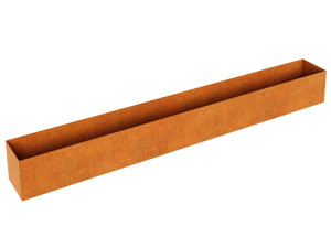Donica Metalowa Corten RAPIDO L4 270x30x30h