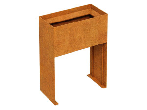Donica Metalowa Corten PLANTA 1 30x60x80h
