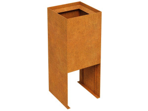 Donica Metalowa Corten PLANTA 12 50x50x120h
