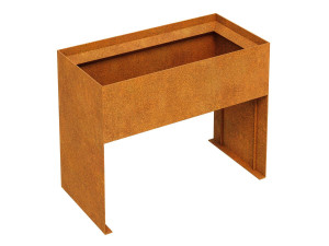 Donica Metalowa Corten PLANTA 13 50x100x80h