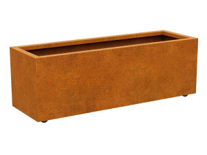 Donica Corten na kółkach MOVIL 1 140x45x45h