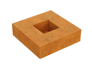 Palenisko Corten HOGAR 3 100x100x30h