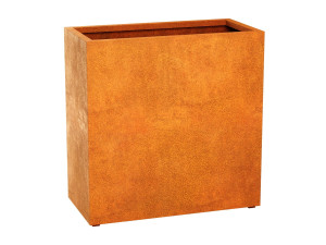 Donica metalowa Corten ESTRECHO 10 90x60x90h