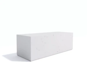 Ławka betonowa NORDIC 120x45x40h bez siedziska