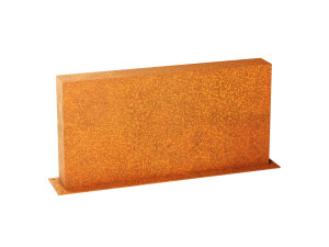 Panel Corten Muro D1 | wys. 60 cm, szer. 120 x 15 cm |