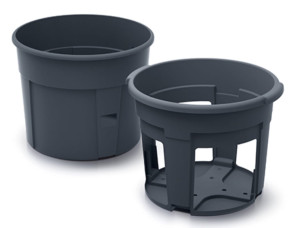 Doniczka do ziemniaków IZIE400 |szer.39,2cm|