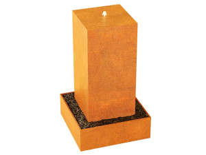 Fontanna Corten FUENTE FZ2 | wys. 150 cm, szer. 90 x 90 cm |