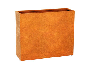 Donica metalowa Corten ESTRECHO 30 | wys. 150 cm, szer. 180 x 60 cm |