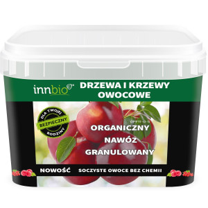 Naturalny nawóz Innbio drzewek i krzew owocowych 7,3kg na 350m2