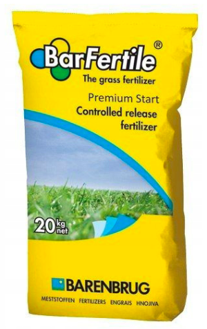 Startowy Nawóz do trawy Barenbrug 20kg Barfertile