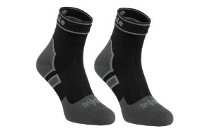 Skarpety wodoodporne Bridgedale StormSock Lightweight Ankle czarno-szare