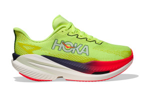 Buty Hoka Mach X3 damskie żółto-czerwone (NZS) SS26