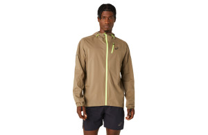Kurtka Asics Fujitrail Waterproof Jacket brązowa męska AW24