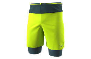 Spodenki Dynafit Ultra 2-in-1 Shorts fluo zielone męskie