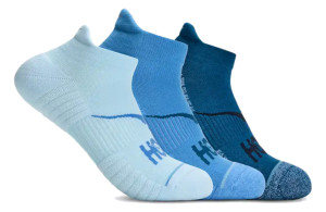 Skarpety Hoka No-Show Run Sock 3-pack niebieskie