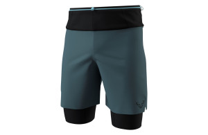Spodenki Dynafit Ultra 2-in-1 Shorts szaro-czarne męskie SS26