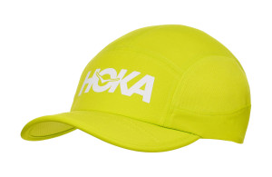 Czapka z daszkiem Hoka Run Hat żółta