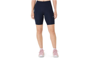 Krótkie legginsy Asics Road High Waist 8in Sprinter damskie granatowe