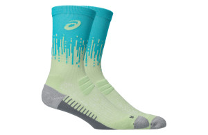 Skarpety Asics Performance Run Sock Crew niebiesko-zielone