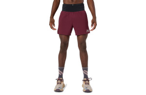 Spodenki NNormal Race Short 02 bordowe męskie