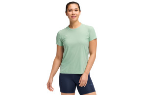 Koszulka Hoka Airolite Short Sleeve 2.0 damska zielona
