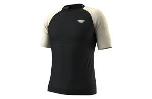 Koszulka Dynafit Ultra 3 S-Tech Shirt czarno-kremowa męska