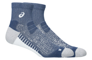 Skarpety Asics Performance Run Sock Quarter granatowo-szare