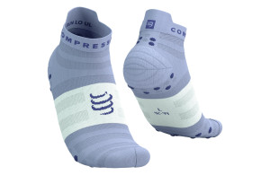 Skarpety Compressport Pro Racing Socks V4.0 Ultralight Run Low (Lavender / White) fioletowo-białe