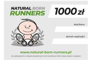 Bon / Voucher upominkowy Natural Born Runners 1000 zł