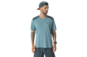 Koszulka Dynafit Sky Shirt niebiesko-szara męska