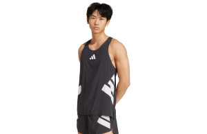 Koszulka Adidas Adizero Road To Records Singlet czarna męska